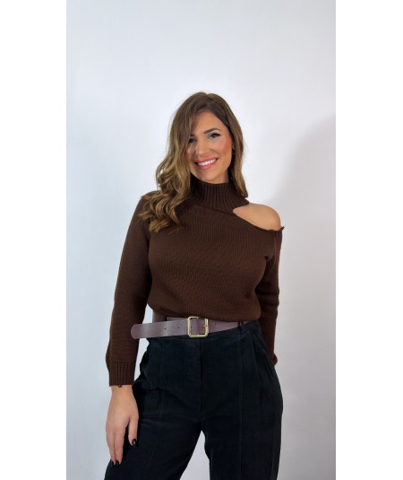 Jersey Belinda marrón